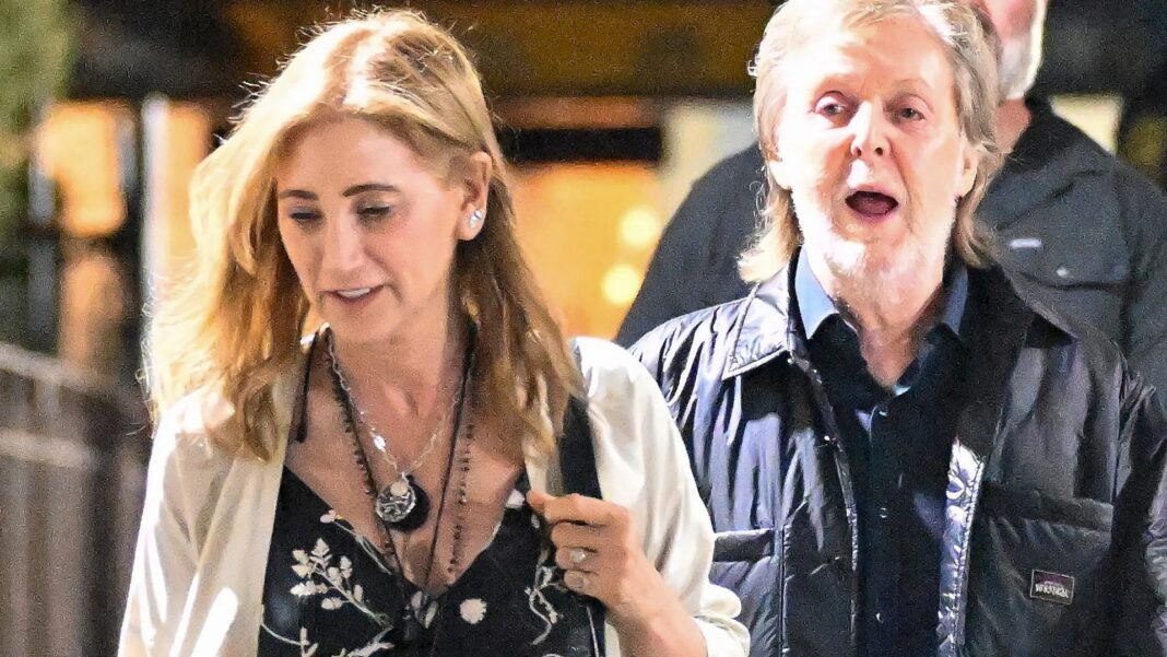 Paul McCartney spotted filming at Oasis concert in California as he joins string of A-listers to watch show