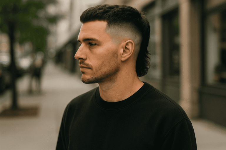 The High Fade Mullet Is A Stylish Revival in Modern Haircut Trends