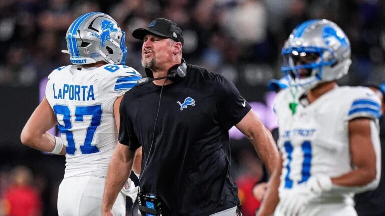 Dan Campbell’s prophecy coming true as Lions take Ravens’ best punch, deliver plenty of their own in ‘MNF’ win