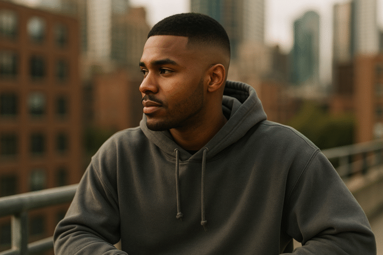 Mid Bald Fade Haircut: Subtle Blend, Big Impact