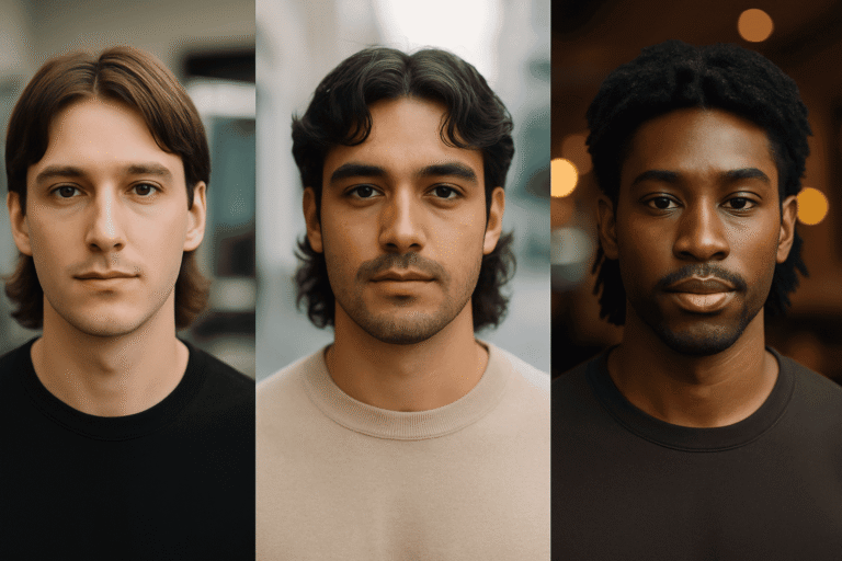 Find Different Middle Part Mullets for New Trendy Looks