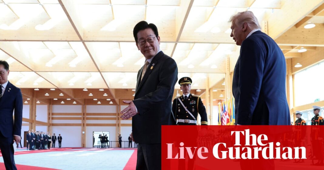 Trump says he will cut fentanyl tariff on Chinese goods and expects ‘great deal’ with Xi – business live | Business