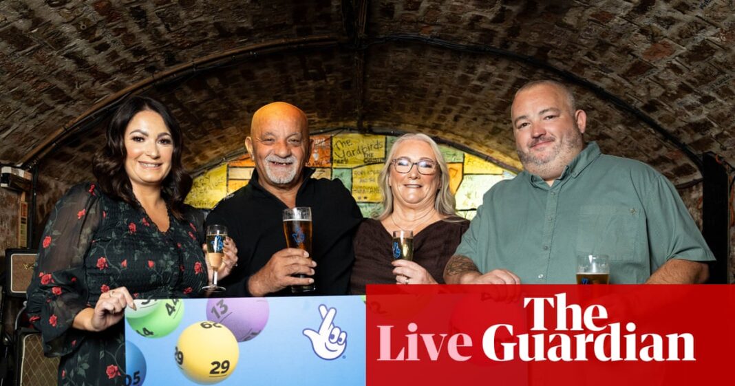 National Lottery operator Allwyn to merge with Greece’s OPAP; European markets lifted as US tariff fears ease – business live | Business