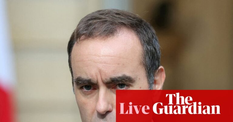Euro and Paris stock market slide amid French political crisis; gold at record high near $4,000 per ounce – business live | Business