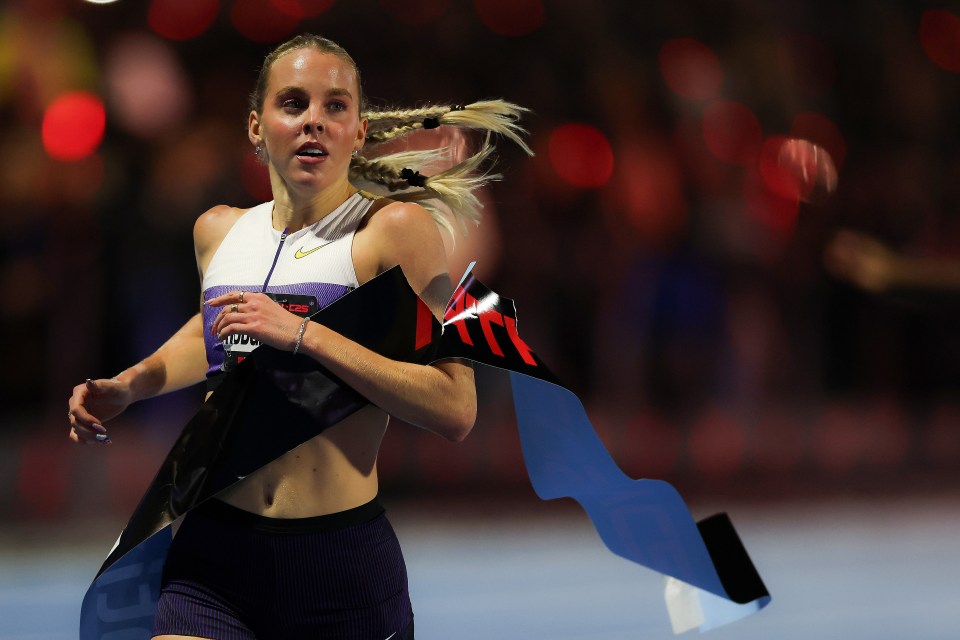 Keely Hodgkinson presented with jaw-dropping £20k gift by Serena Williams amid British star’s latest feat