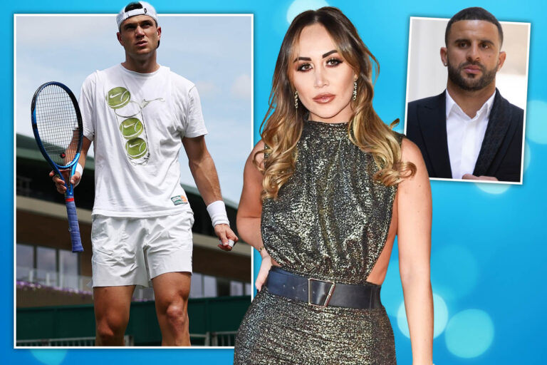 Kyle Walker’s ex Lauryn Goodman dates tennis heartthrob Jack Draper after she matched with Brit No1 on celeb dating app