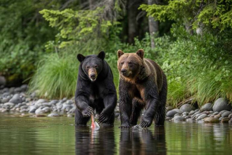 Unleash the Thrill of Alaska’s Wildest Bear Viewing Adventure with Muddy Water Tours in Wrangell!