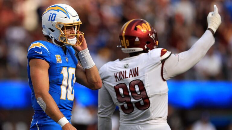 Same old Chargers? The one thing ruining Justin Herbert’s MVP case, L.A.’s hopes of deep playoff run