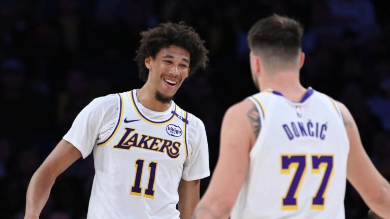 Lakers’ Jaxson Hayes seeks Slovenian passport to join Luka Dončić in international competition