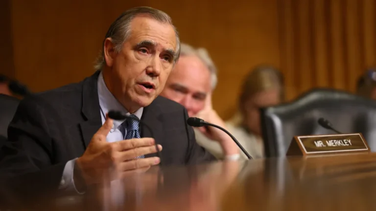 Sen. Merkley Delivers Overnight Speech Criticizing Trump