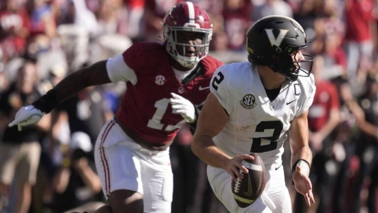 Alabama silences Diego Pavia as brash Vanderbilt QB commits pair of backbreaking turnovers in Crimson Tide win