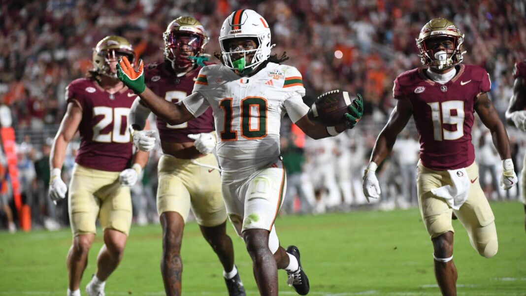 Take it from Michael Irvin: Miami’s Malachi Toney is proving he’s the nation’s best freshman