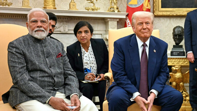 India now incurs higher U.S. tariffs than China. New Trump foreign policy?