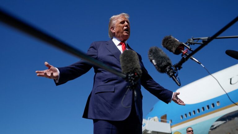 Trump not going to Supreme Court tariff case arguments