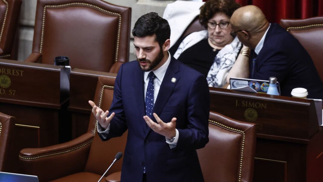 AI super PAC targets NY Democrat Alex Bores midterms kickoff