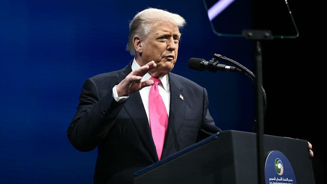 Trump speaks at U.S.-Saudi Investment Forum