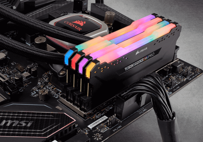 What was the first RGB-lit PC component that wasn't a case?