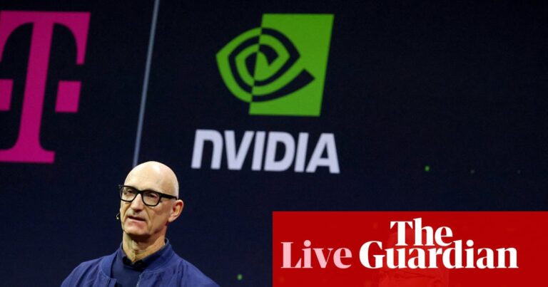 European markets down and Asian chipmakers tumble in global stock sell-off amid worries over AI bubble – business live | Business