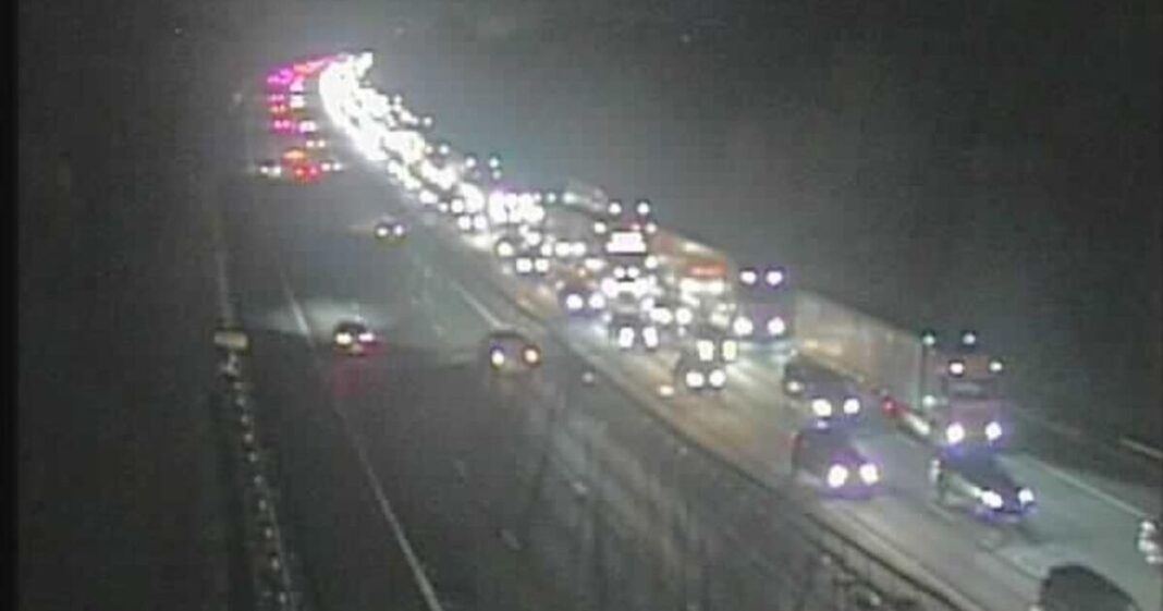 M11 traffic LIVE: Huge 45-minute delays on UK motorway after police rush to crash | UK | News