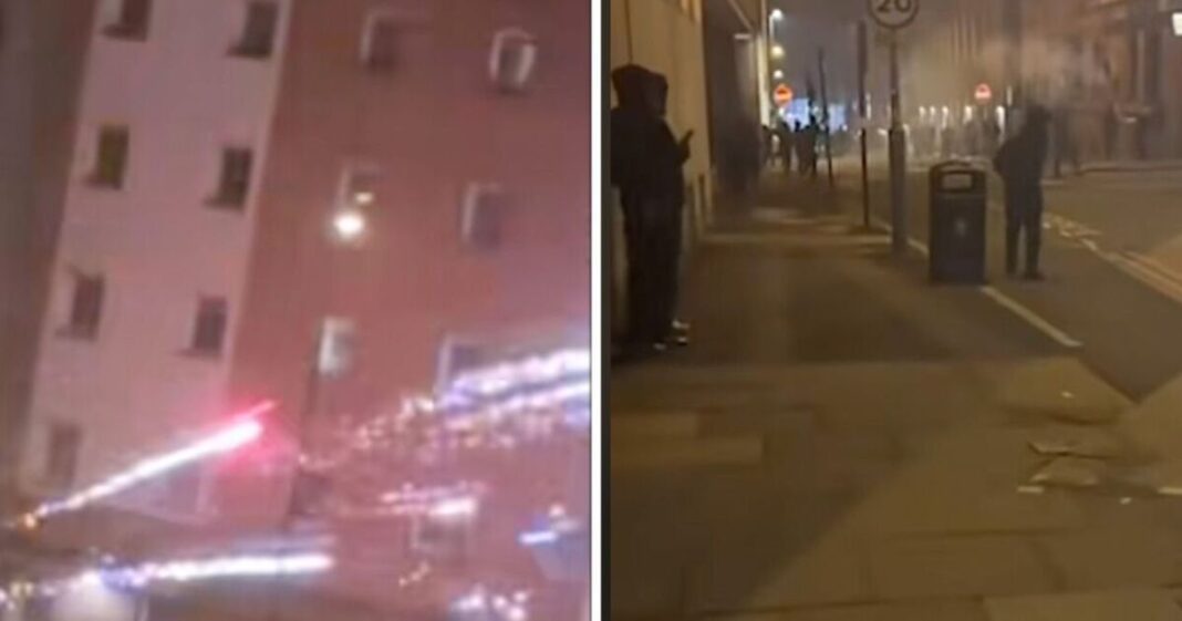 Bonfire Night mayhem in UK city as 4 arrested after firework attacks | UK | News
