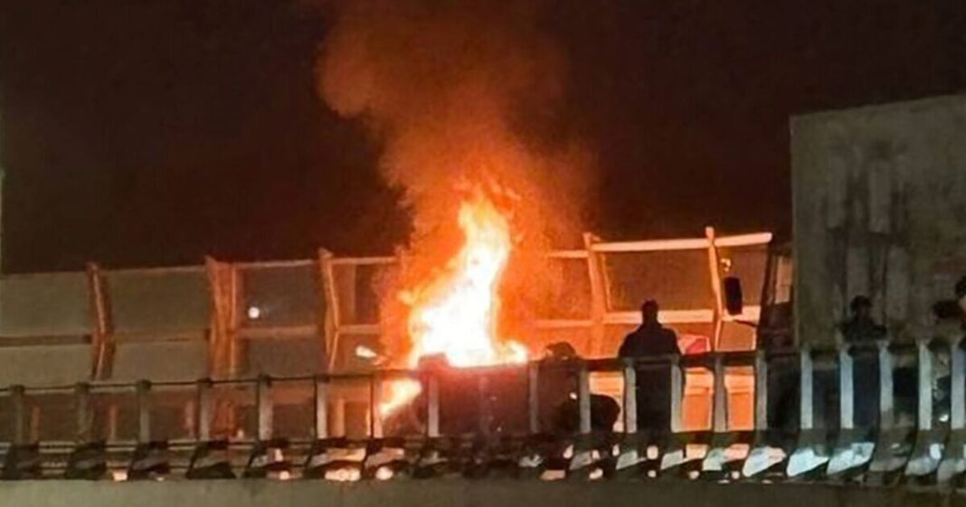 Crypto millionaire killed after £329k Lamborghini flips and bursts into flames | World | News