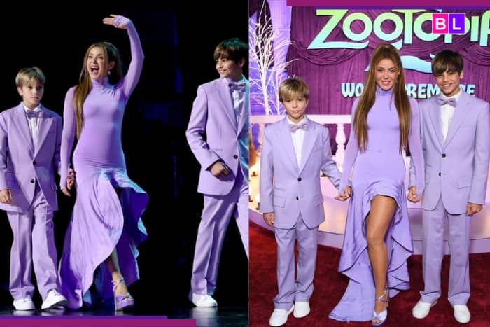 Shakira and her sons ROCK ‘Zootopia 2’ red carpet premiere, matched PERFECTLY with…