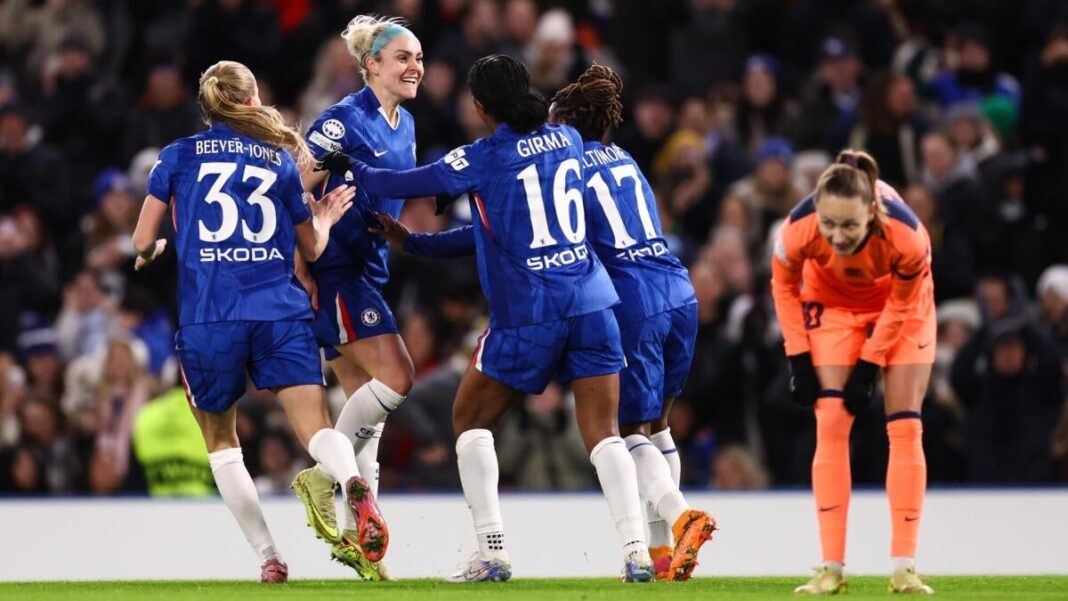 UEFA Women’s Champions League: Chelsea prove they can go toe-to-toe with mighty Barca