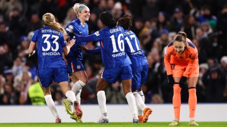 UEFA Women’s Champions League: Chelsea prove they can go toe-to-toe with mighty Barca