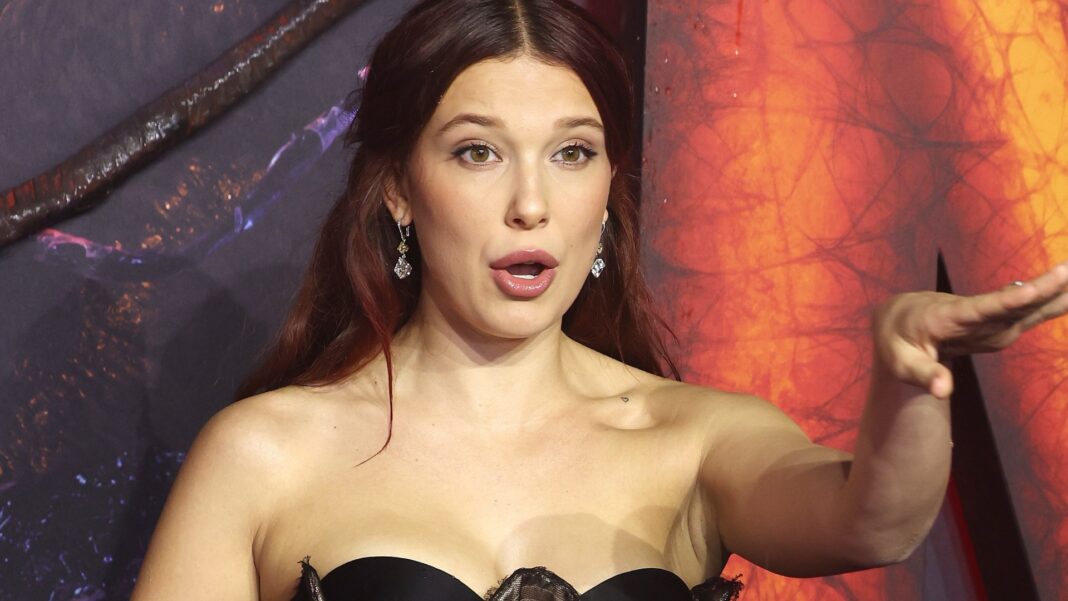 Stranger Things star Millie Bobby Brown hits out at photographer who tells her to ‘smile’ at red carpet premiere