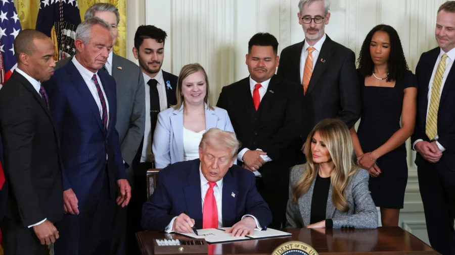 Trump Signs Executive Order to Expand Resources for Foster Care