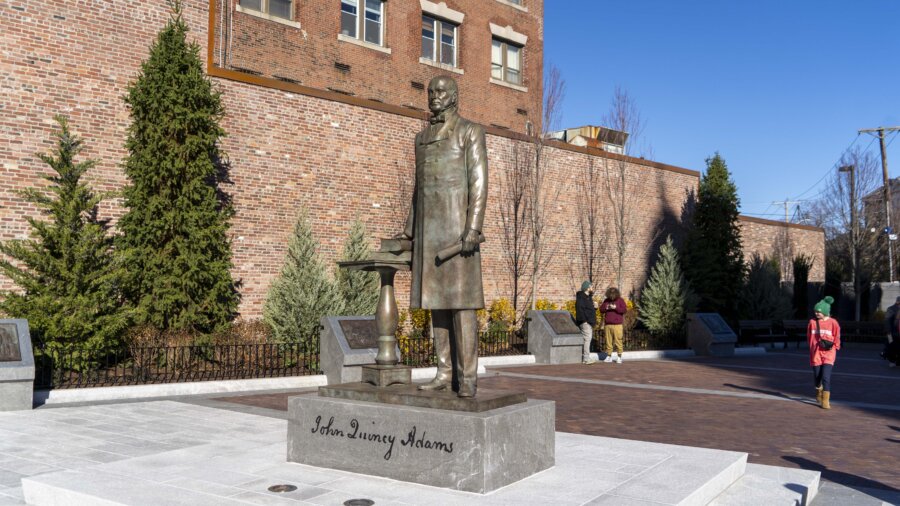 John Quincy Adams Park in Quincy, Massachusetts, Opens to Honor 6th US President