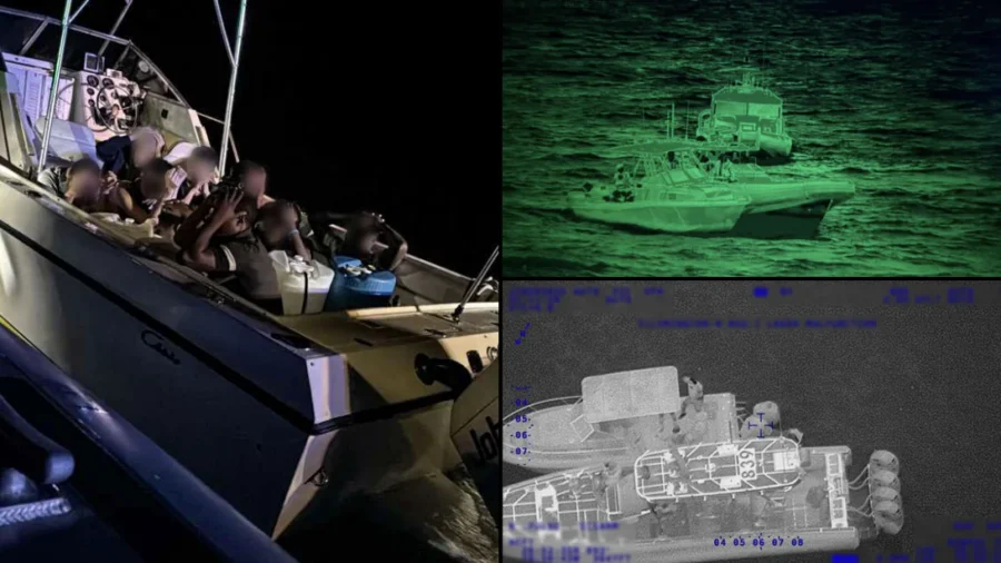 Smuggling Boats Carrying Illegal Immigrants Stopped on 2 Coasts