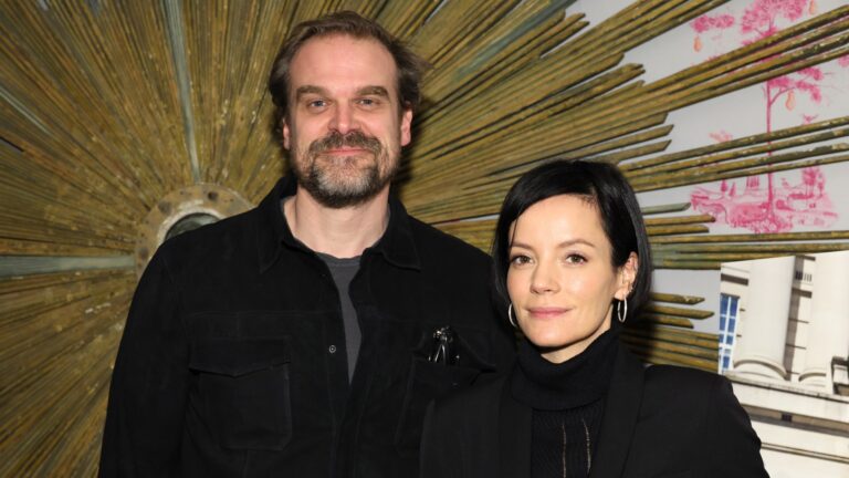 Lily Allen takes brutal swipe at ex-husband David Harbour as she dresses up as his ‘mistress’ for Halloween
