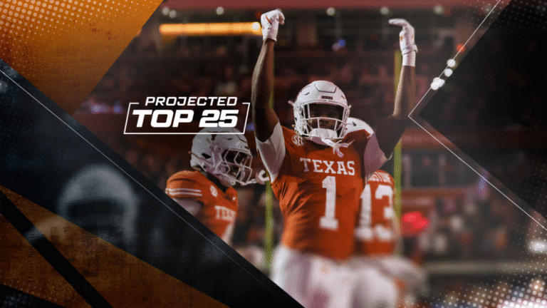 Tomorrow’s Top 25 Today projects college football rankings entering championship weekend