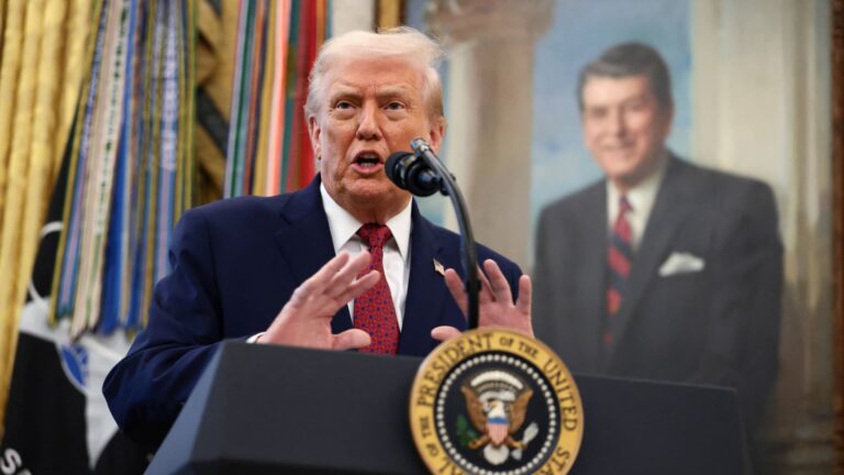 Trump orders blockade of sanctioned oil tankers entering, leaving Venezuela
