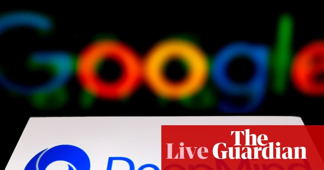 Google DeepMind to build its first robotic science laboratory in the UK – business live | Business