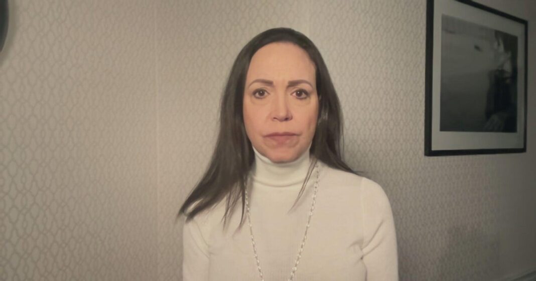 Venezuela’s MarÃa Corina Machado appears open to U.S. military pressure against Maduro