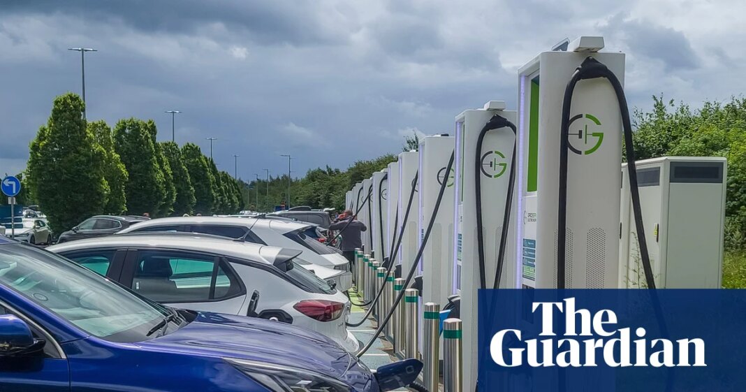 UK electric car charger rollout slows amid worries over EV switch | Electric, hybrid and low-emission cars