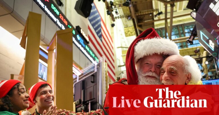 Gold, silver and platinum hit record highs as investors look for Santa rally; oil climbs amid Venezuela blockage – business live | Business