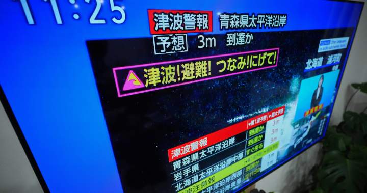 Magnitude 7.6 earthquake rocks Japan, triggers tsunami warning – National