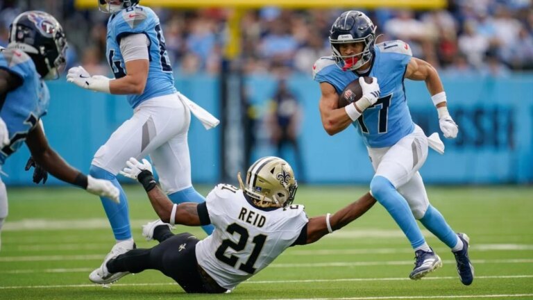 Titans’ Chimere Dike breaks Tim Brown’s record for most rookie all-purpose yards