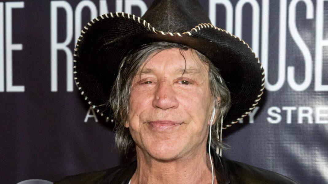 Mickey Rourke in line for huge new film role playing music legend nine months after Celebrity Big Brother scandal