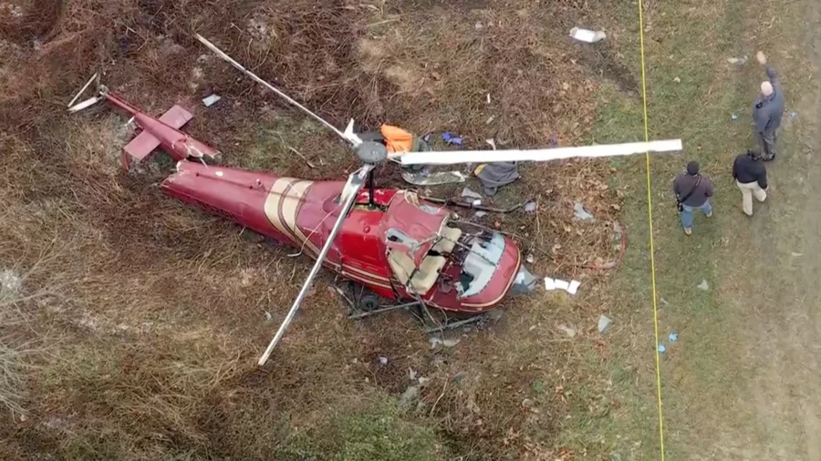 2 Helicopters Collide Over New Jersey Airport, 1 Dead
