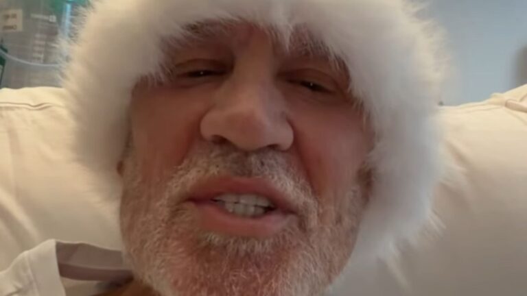 Wayne Lineker shares hospital update after ‘nearly dying’ of pneumonia as he spends Christmas away from family