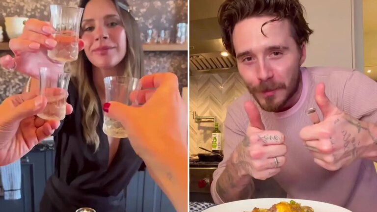 Victoria Beckham shrugs off family feud as she enjoys tequila ahead of first Christmas without Brooklyn
