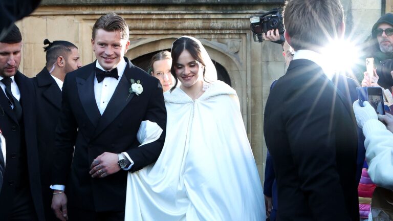 Adam Peaty’s Strictly co-star praises ‘wonderful’ and ‘unforgettable’ wedding as he shares first look inside service