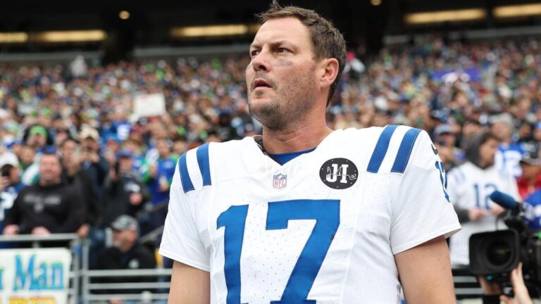 Phillip Rivers will make second start for Colts in Week 16 against 49ers