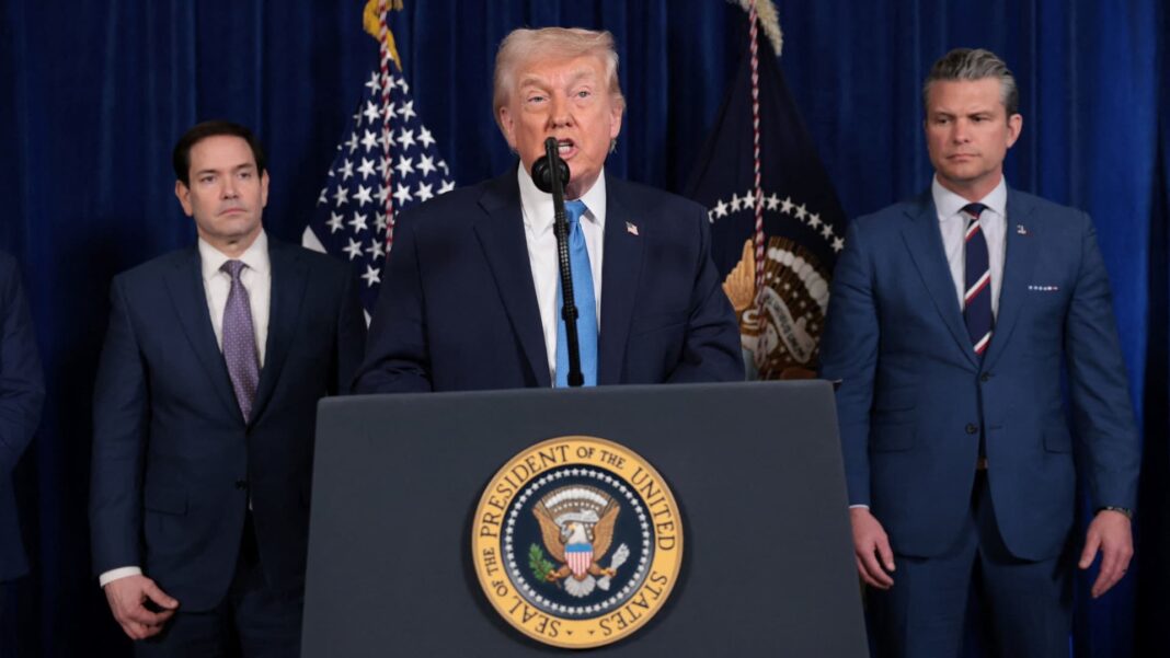 We are going to run Venezuela until we can do a safe, proper and judicious transition