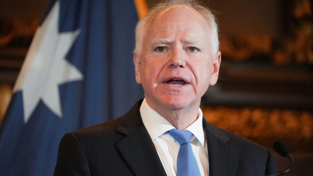 Tim Walz will not seek reelection as Minnesota governor