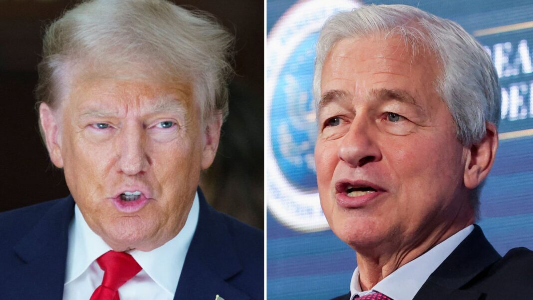 Trump sues Jamie Dimon, JPMorgan Chase over alleged ‘political’ debanking